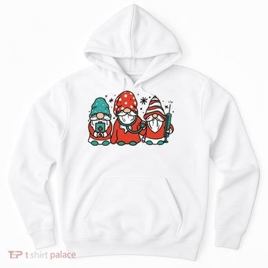 Christmas Nurse Gnomes Holiday Hoodie