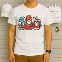 Christmas Nurse Gnomes Holiday T-Shirt thumb 6