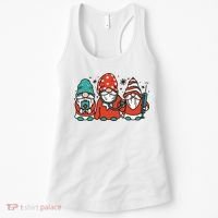 Christmas Nurse Gnomes Holiday Women's Tank Top thumb 0