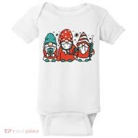 Christmas Nurse Gnomes Holiday Baby Bodysuit thumb 0
