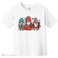 Christmas Nurse Gnomes Holiday Toddler T-Shirt thumb 0