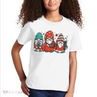 Christmas Nurse Gnomes Holiday Kids T-Shirt thumb 2