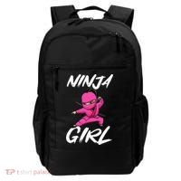 Cool Ninja Girl Art For Ninja Training Warrior Backpack thumb 0
