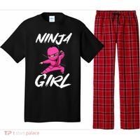 Cool Ninja Girl Art For Ninja Training Warrior Pajama Set thumb 0