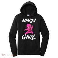 Cool Ninja Girl Art For Ninja Training Warrior Women's Hoodie thumb 0