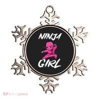 Cool Ninja Girl Art For Ninja Training Warrior Ornament thumb 0