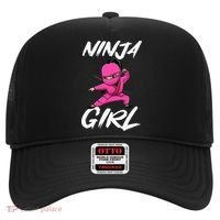 Cool Ninja Girl Art For Ninja Training Warrior Hat thumb 0