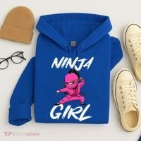 Cool Ninja Girl Art For Ninja Training Warrior Hoodie thumb 4