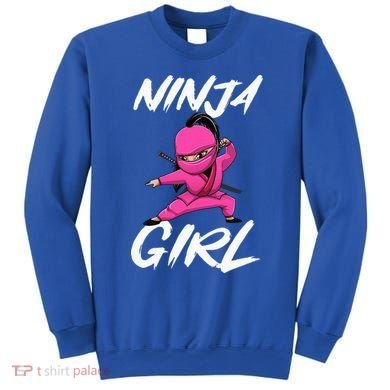 Cool Ninja Girl Art For Ninja Training Warrior Sweatshirt