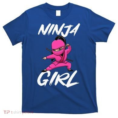 Cool Ninja Girl Art For Ninja Training Warrior T-Shirt