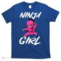 Cool Ninja Girl Art For Ninja Training Warrior T-Shirt thumb 0
