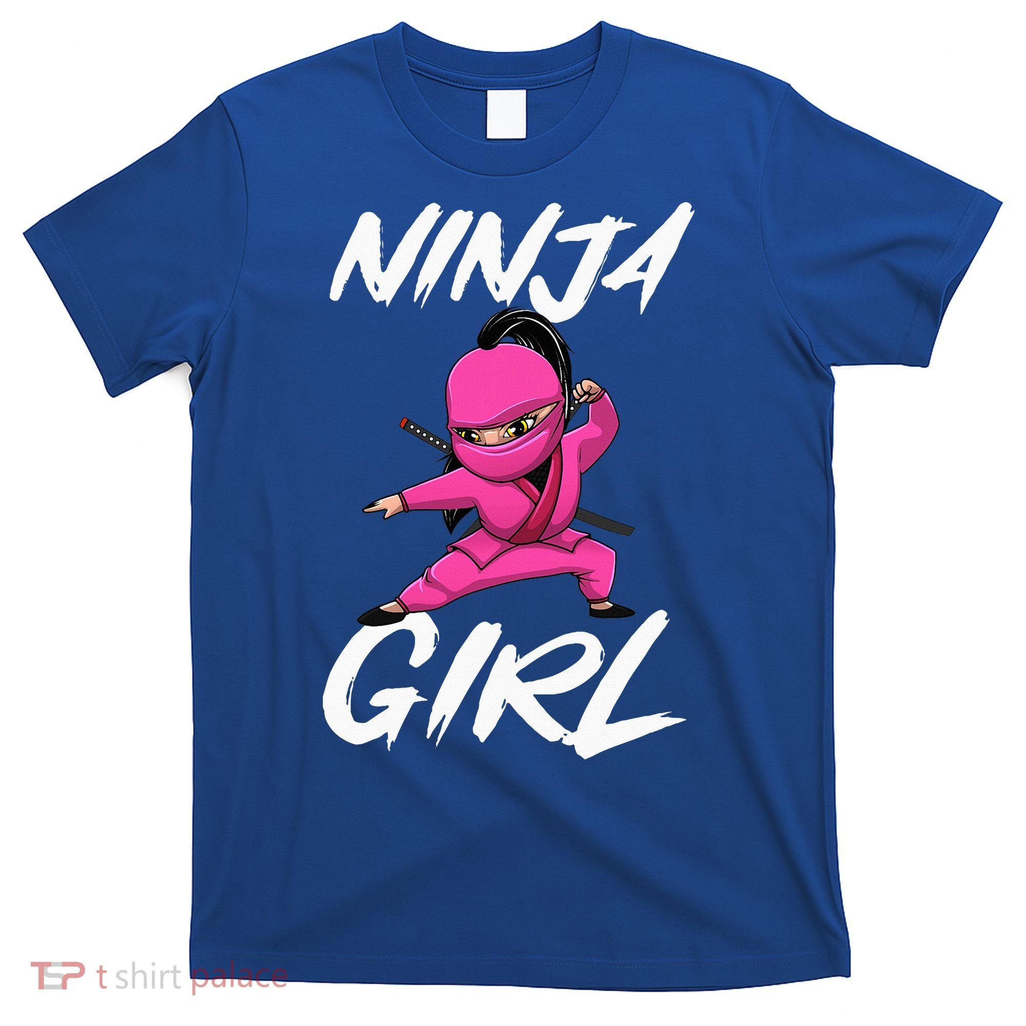 Cool Ninja Girl Art For Ninja Training Warrior T-Shirt
