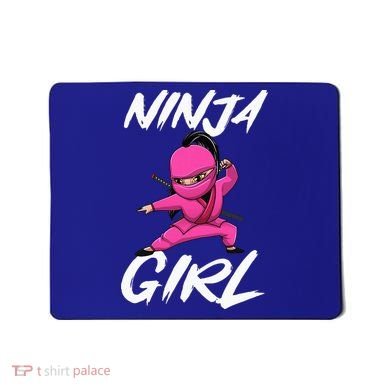 Cool Ninja Girl Art For Ninja Training Warrior Mousepad
