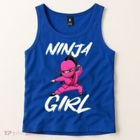 Cool Ninja Girl Art For Ninja Training Warrior Tank Top thumb 2