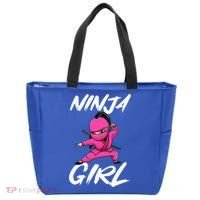 Cool Ninja Girl Art For Ninja Training Warrior Tote Bag thumb 0