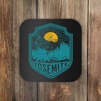 California Nature Hiking Outdoors Gift Yosemite National Park Coaster thumb 0