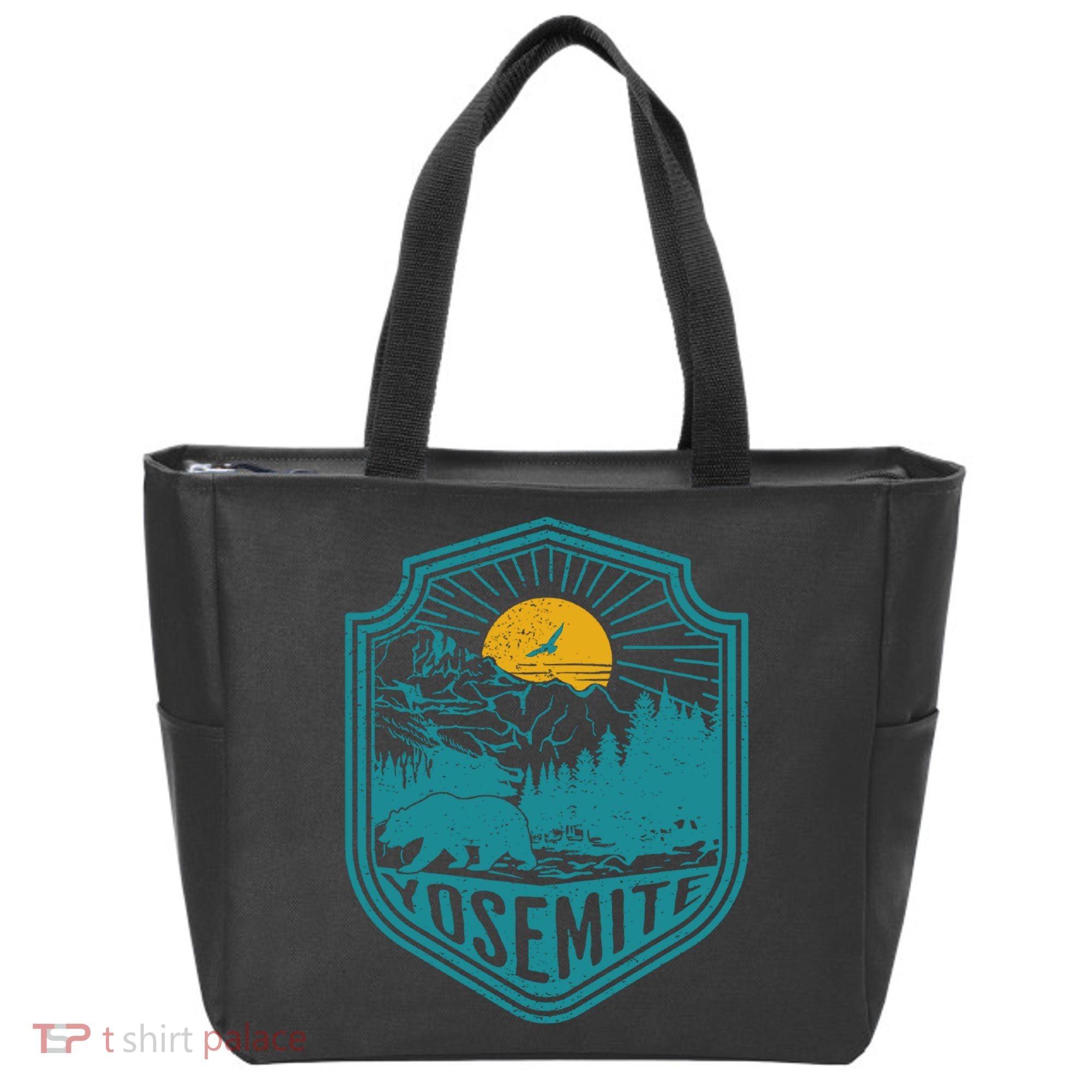 California Nature Hiking Outdoors Gift Yosemite National Park Tote Bag
