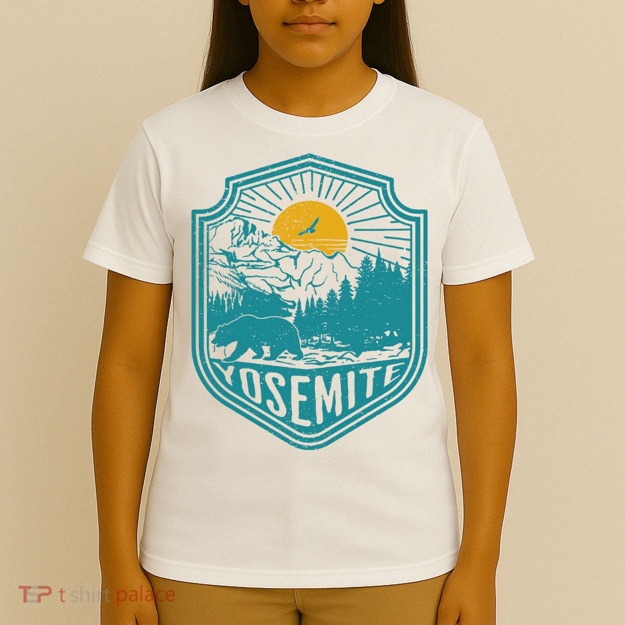 California Nature Hiking Outdoors Gift Yosemite National Park T-Shirt