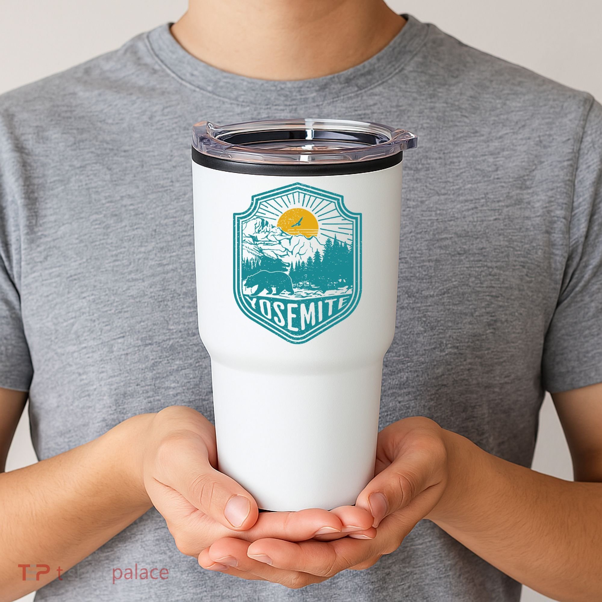 California Nature Hiking Outdoors Gift Yosemite National Park Tumbler