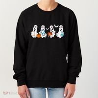 Cute Nurse Halloween Ghost Women's Sweatshirt thumb 0