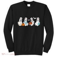 Cute Nurse Halloween Ghost Sweatshirt thumb 0