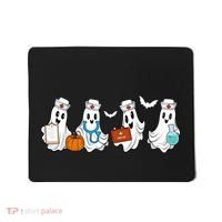 Cute Nurse Halloween Ghost Mousepad thumb 0