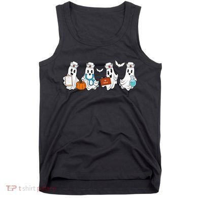 Cute Nurse Halloween Ghost Tank Top