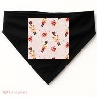 Christmas Nutcracker Holiday USA-Made Doggie Bandana thumb 0