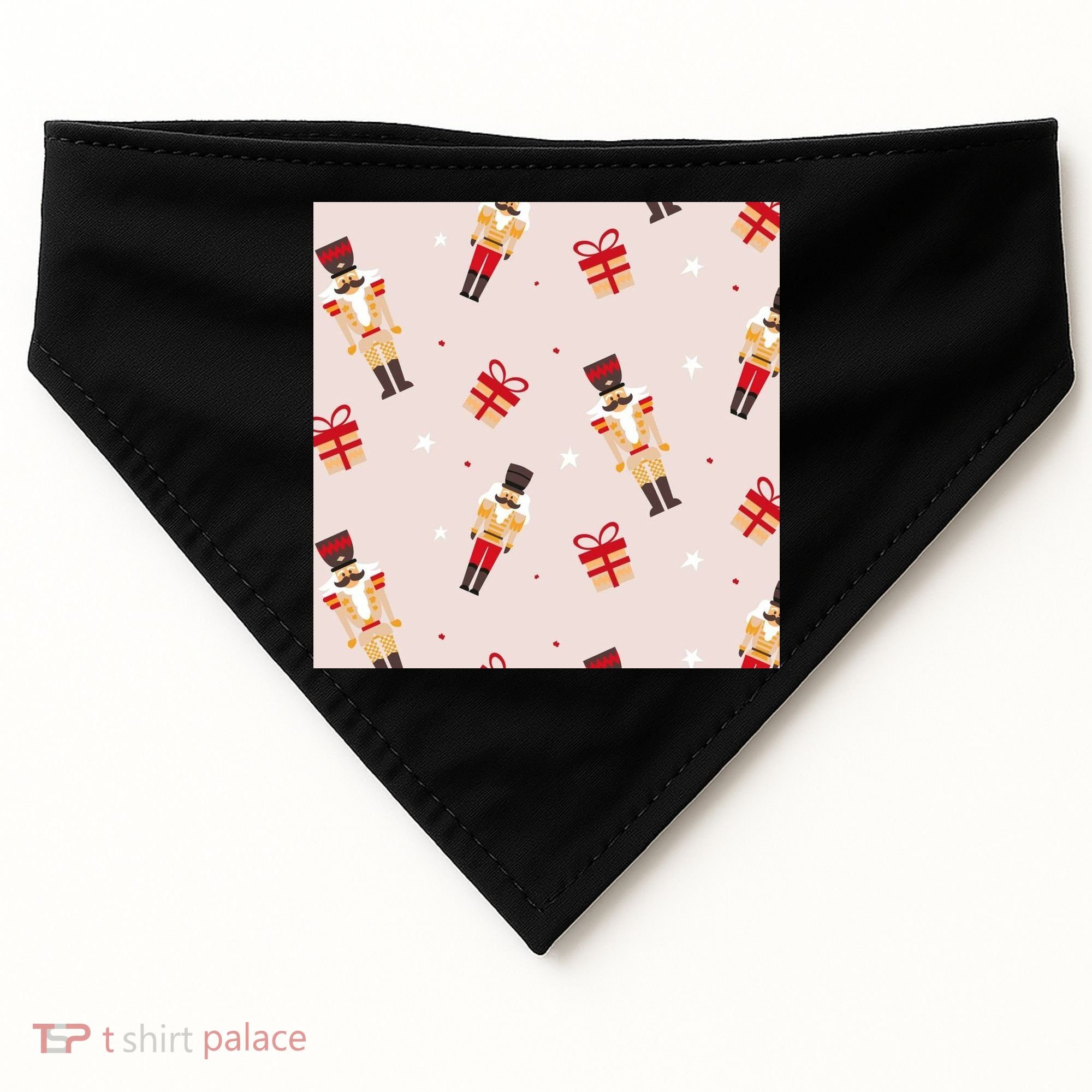 Christmas Nutcracker Holiday USA-Made Doggie Bandana