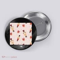 Christmas Nutcracker Holiday Button thumb 0