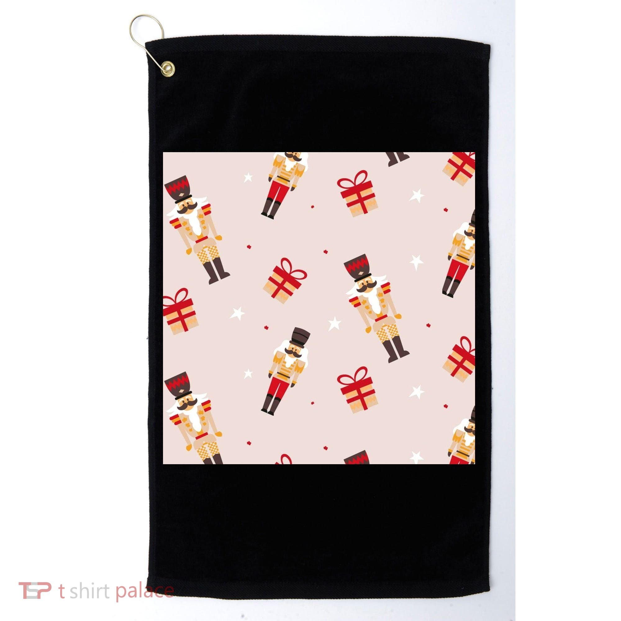 Christmas Nutcracker Holiday Golf Towel