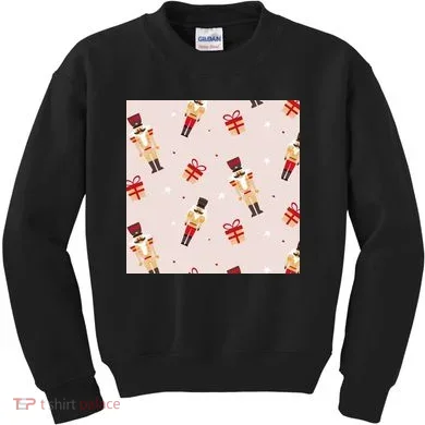 Christmas Nutcracker Holiday Kids Sweatshirt