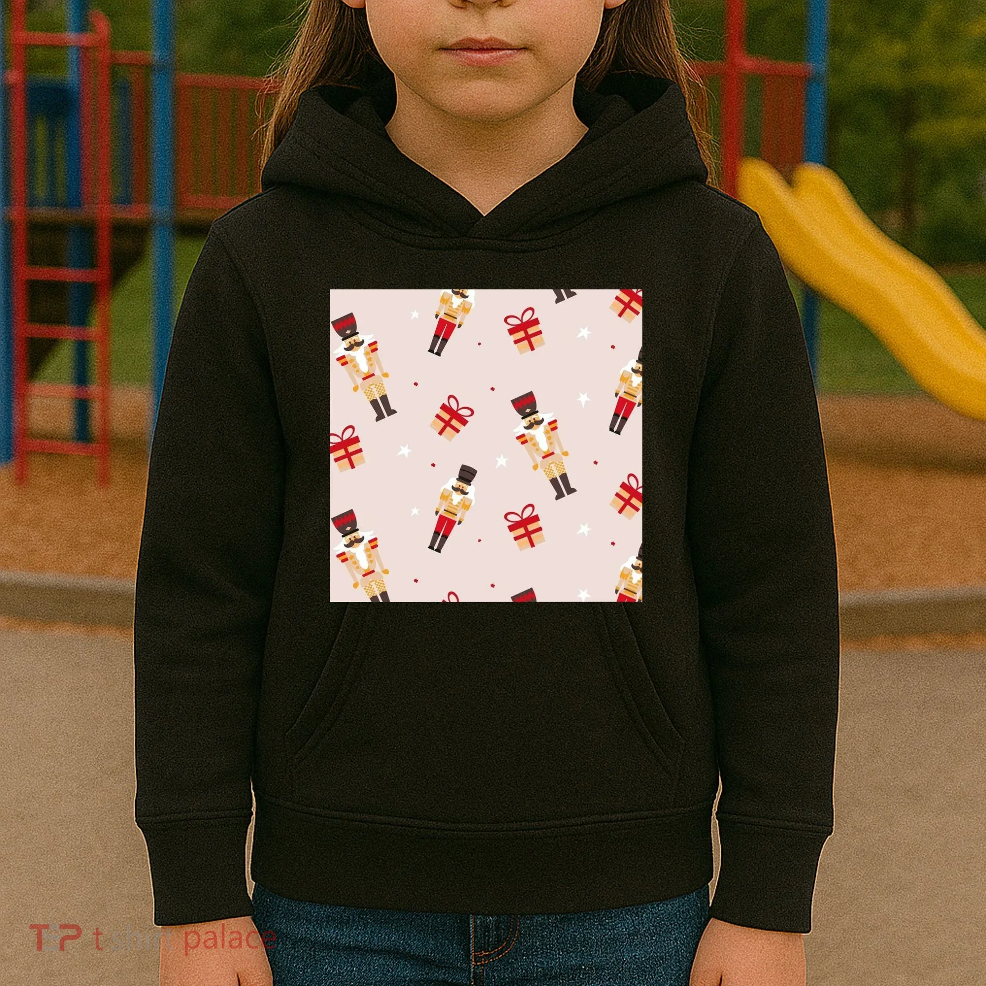 Christmas Nutcracker Holiday Kids Hoodie