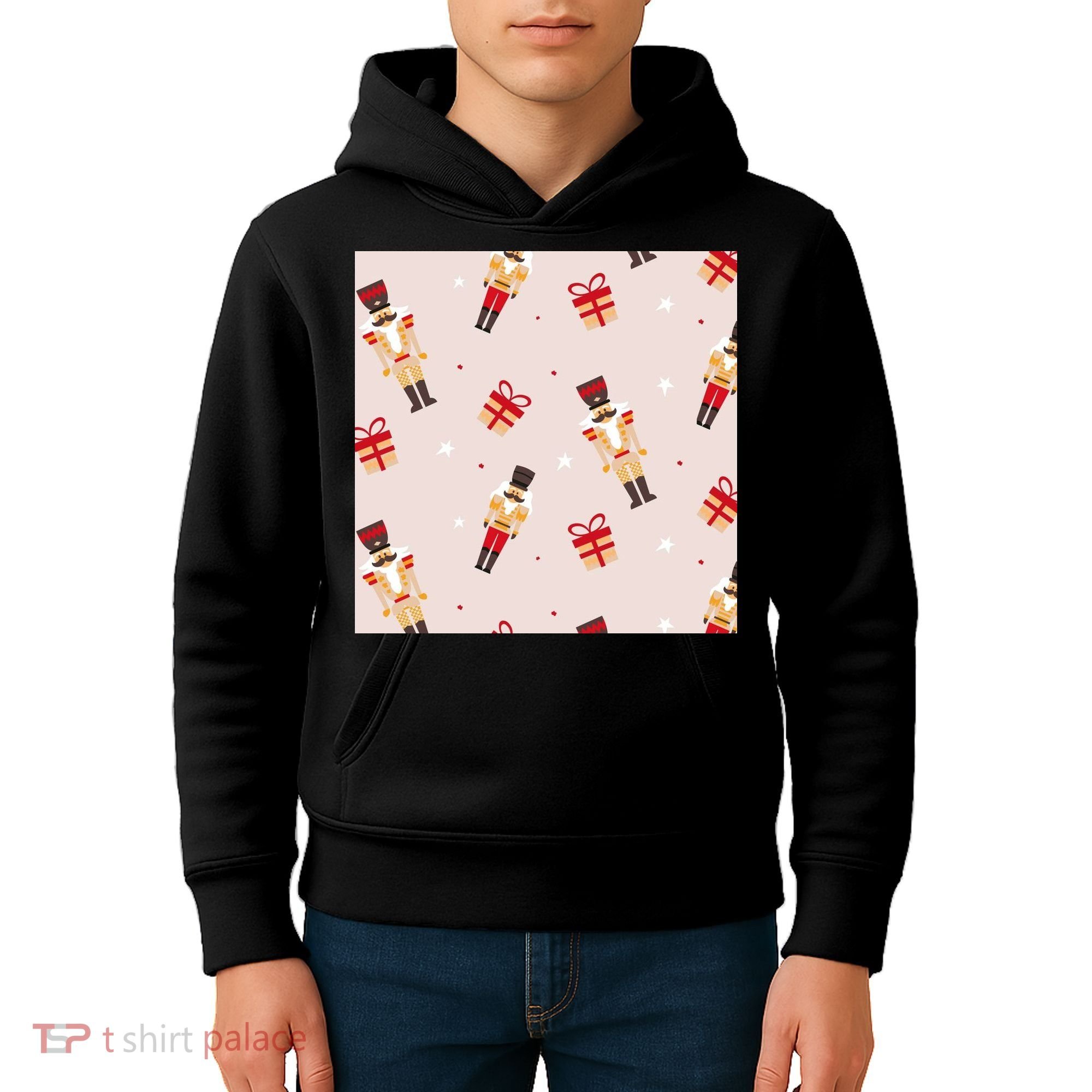Christmas Nutcracker Holiday Kids Hoodie