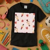 Christmas Nutcracker Holiday Kids T-Shirt thumb 3