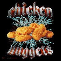 Chicken Nuggets Heavy Metal Funny Coffee Mug thumb 5