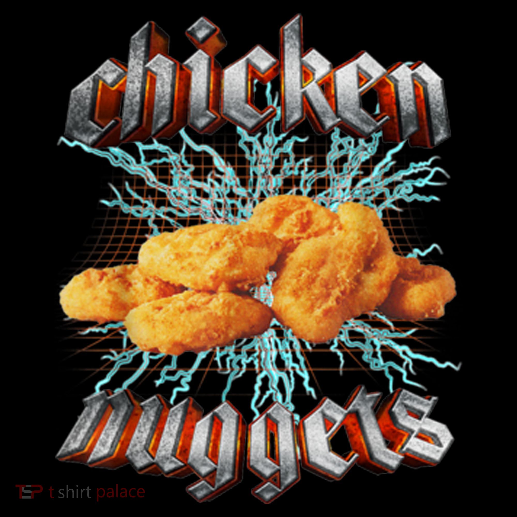 Chicken Nuggets Heavy Metal Funny Coffee Mug