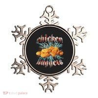 Chicken Nuggets Heavy Metal Funny Ornament thumb 0