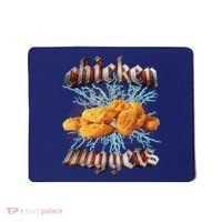 Chicken Nuggets Heavy Metal Funny Mousepad thumb 0