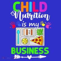 Child Nutrition Is My Business Cafeteria Worker Lunch Lady Hoodie thumb 2
