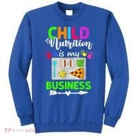 Child Nutrition Is My Business Cafeteria Worker Lunch Lady Sweatshirt thumb 0