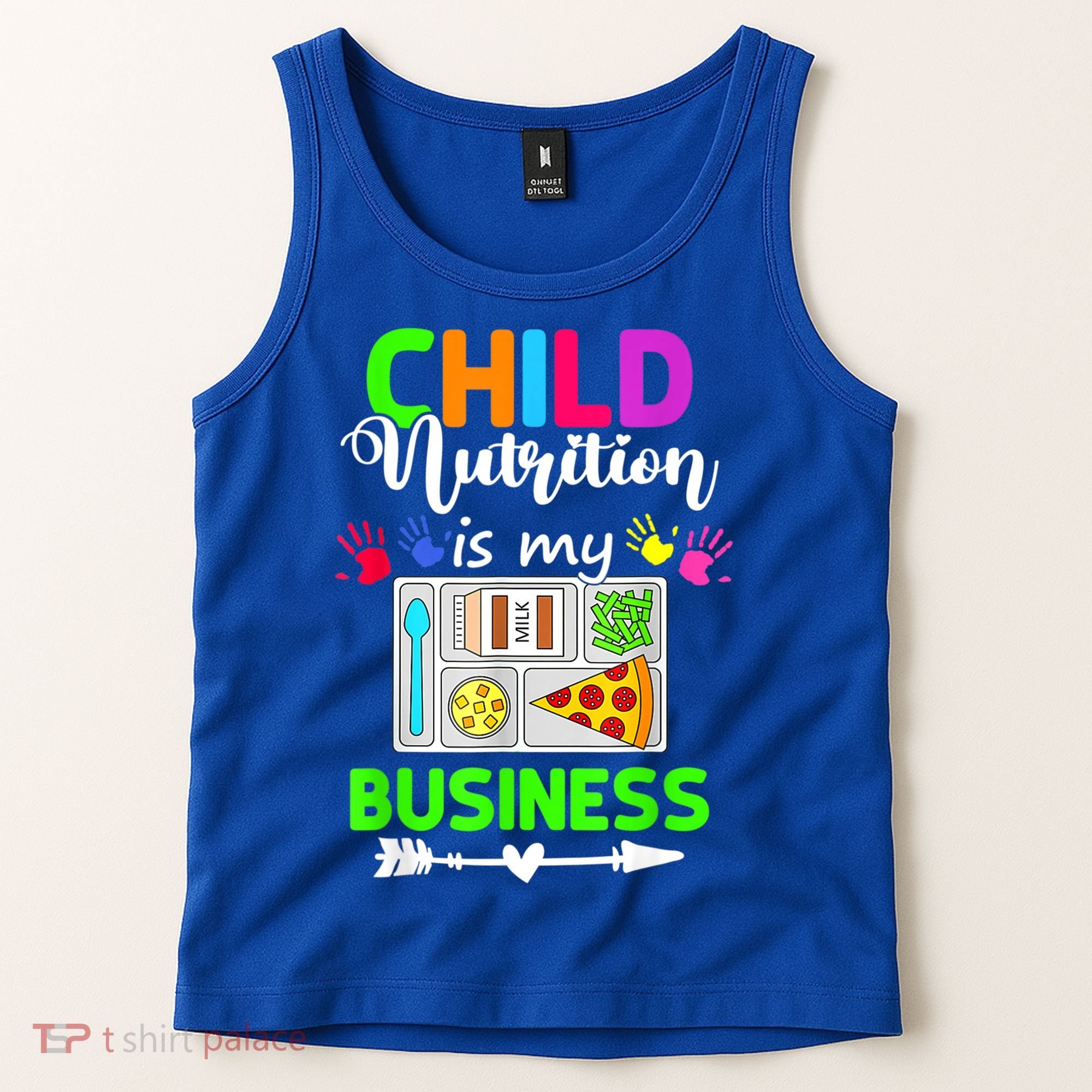 Child Nutrition Is My Business Cafeteria Worker Lunch Lady Tank Top