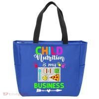Child Nutrition Is My Business Cafeteria Worker Lunch Lady Tote Bag thumb 0