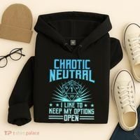 Chaotic Neutral I Like To Keep My Options Open D20 Tabletop Hoodie thumb 4