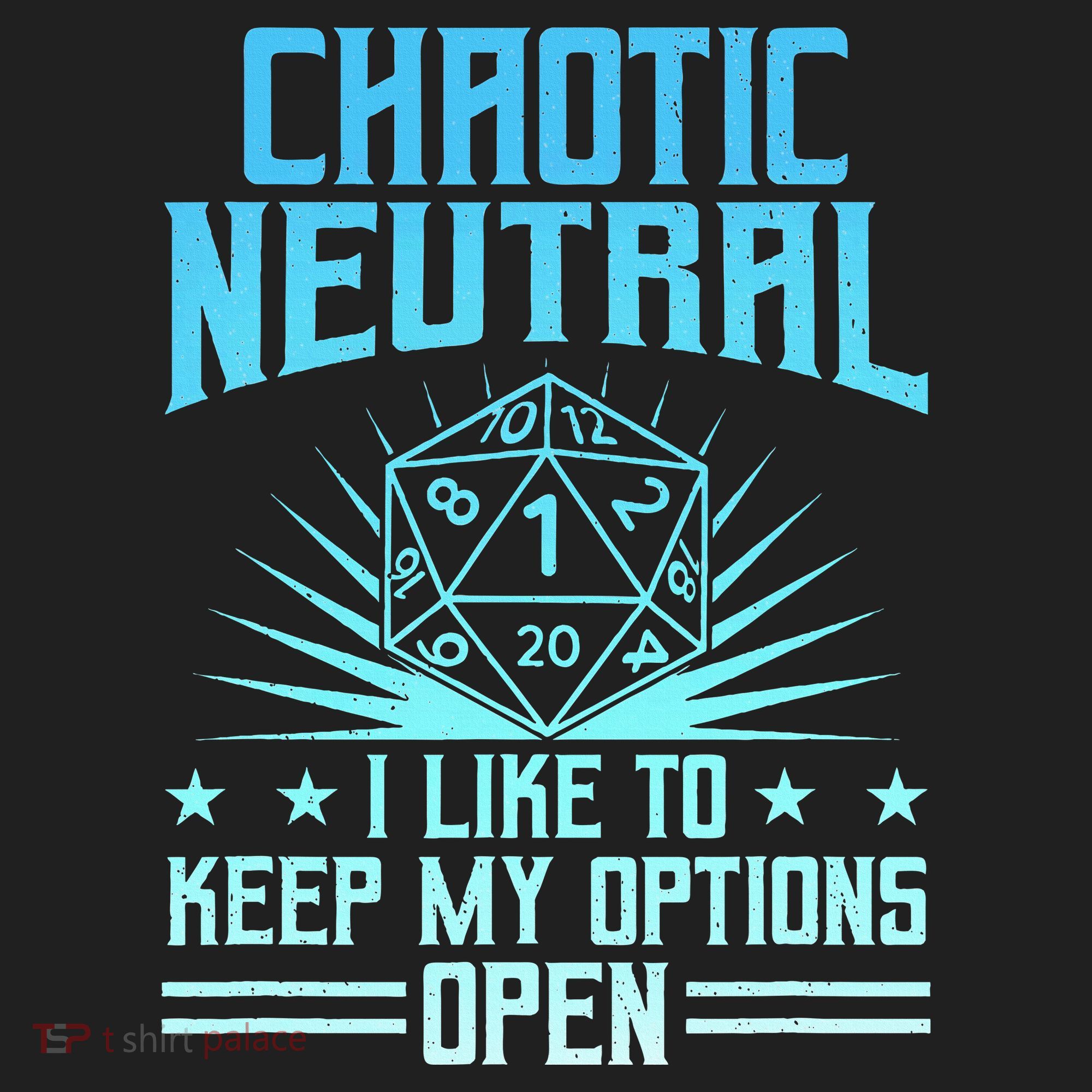 Chaotic Neutral I Like To Keep My Options Open D20 Tabletop Beanie