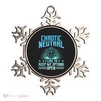Chaotic Neutral I Like To Keep My Options Open D20 Tabletop Ornament thumb 0