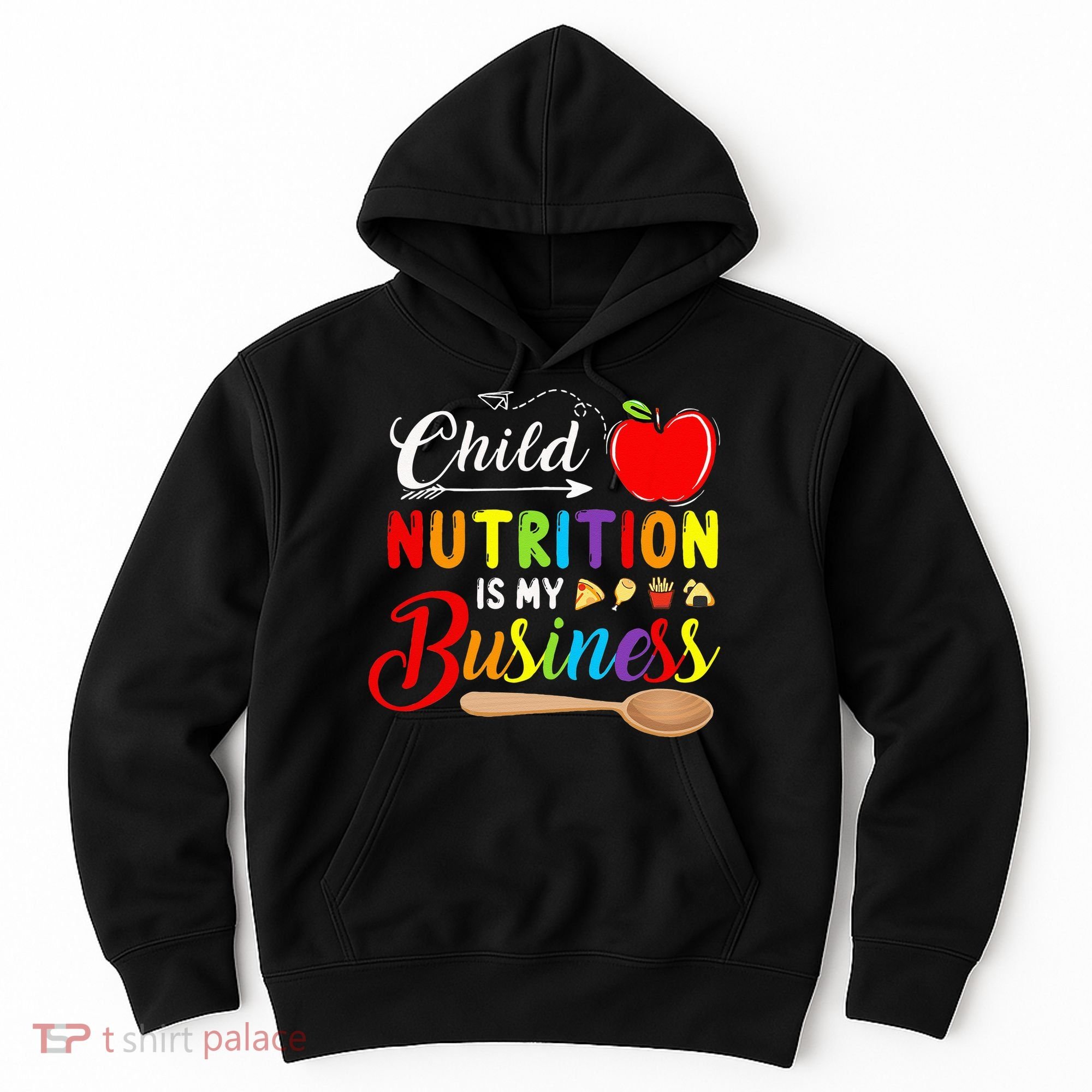 Child Nutrition Is My Business Cute Apple Hoodie