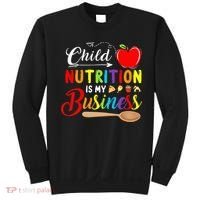 Child Nutrition Is My Business Cute Apple Sweatshirt thumb 0