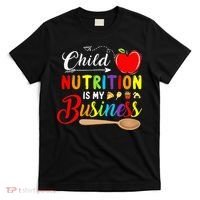Child Nutrition Is My Business Cute Apple T-Shirt thumb 0