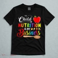 Child Nutrition Is My Business Cute Apple T-Shirt thumb 5